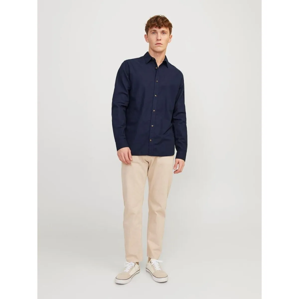 12248384 SUMMER LINENNAVY BLAZER