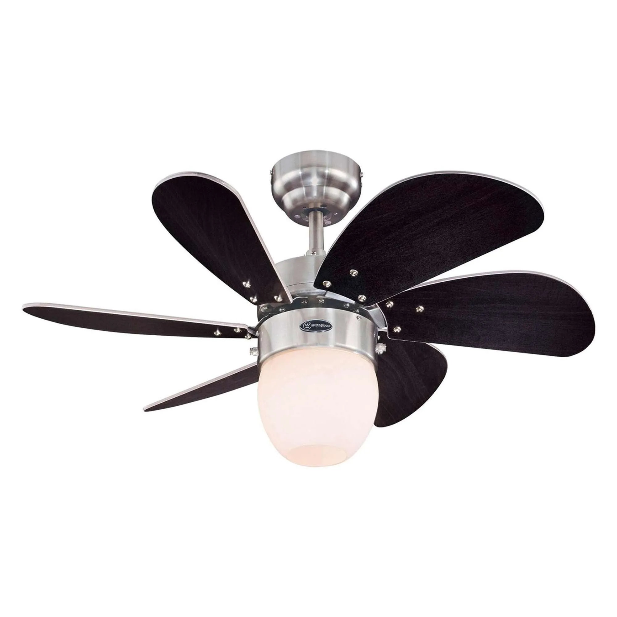 Abanico de Techo Turbo Swirl Cromado 30”