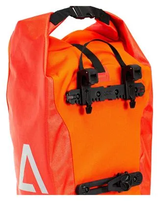 Acid Par de Bolsas para Bicicleta Acid City 20/2 RT SMLink 40L (2x20L) Rojo Llama Naranja