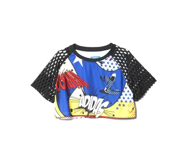 Adidas Original Camiseta Mujer Super Crop Rita Ora (multicolor)