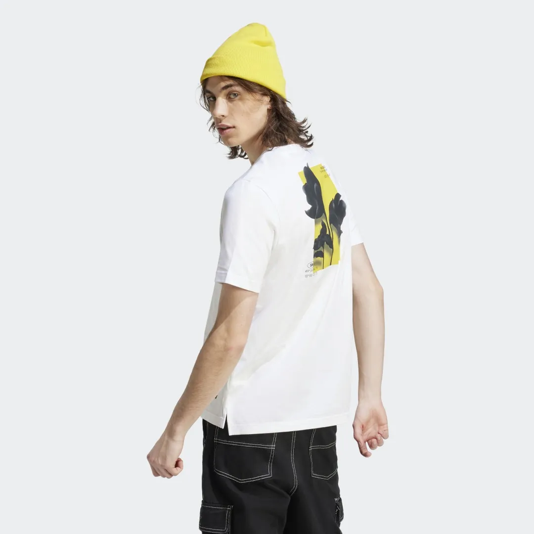 ADIDAS ORIGINALS SPORTSWEAR CITY ESCAPE SPLITHEM TSHIRT