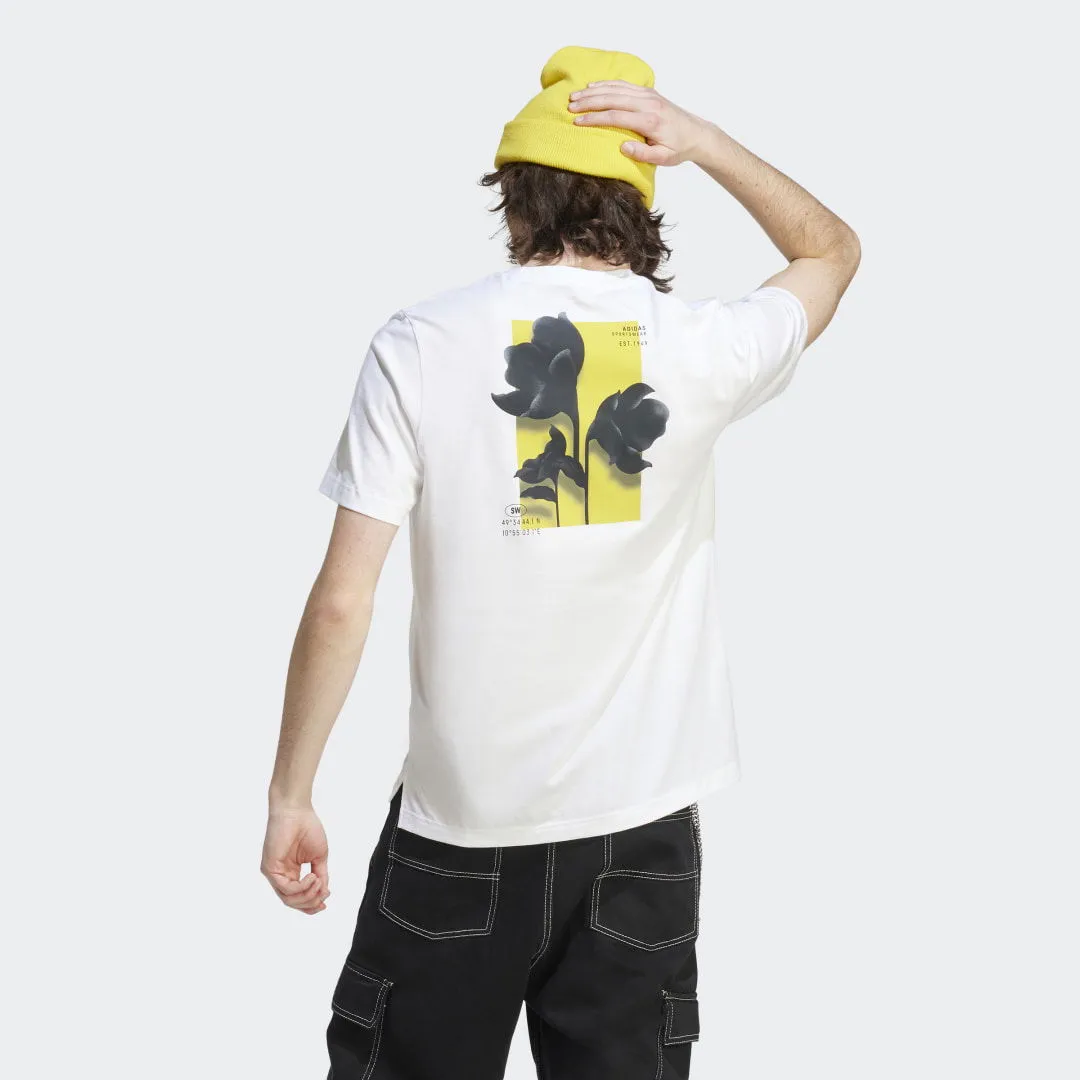 ADIDAS ORIGINALS SPORTSWEAR CITY ESCAPE SPLITHEM TSHIRT