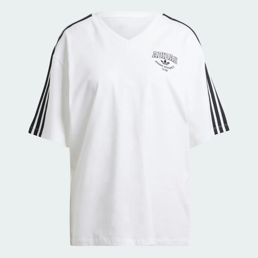 ADIDAS ORIGINALS VNECK LOGO TEE