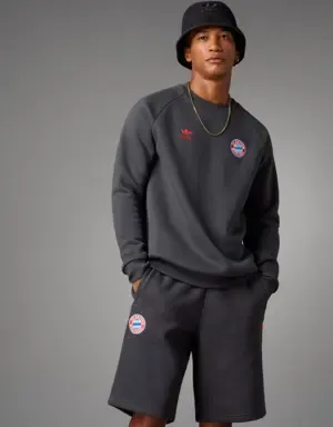 Adidas Sudadera cuello redondo FC Bayern Essentials Trefoil