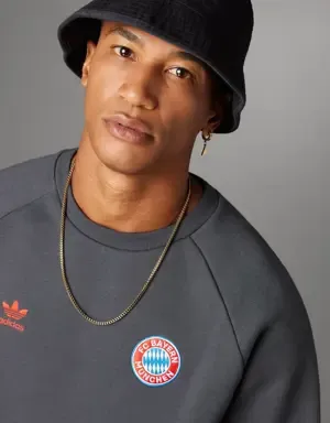 Adidas Sudadera cuello redondo FC Bayern Essentials Trefoil