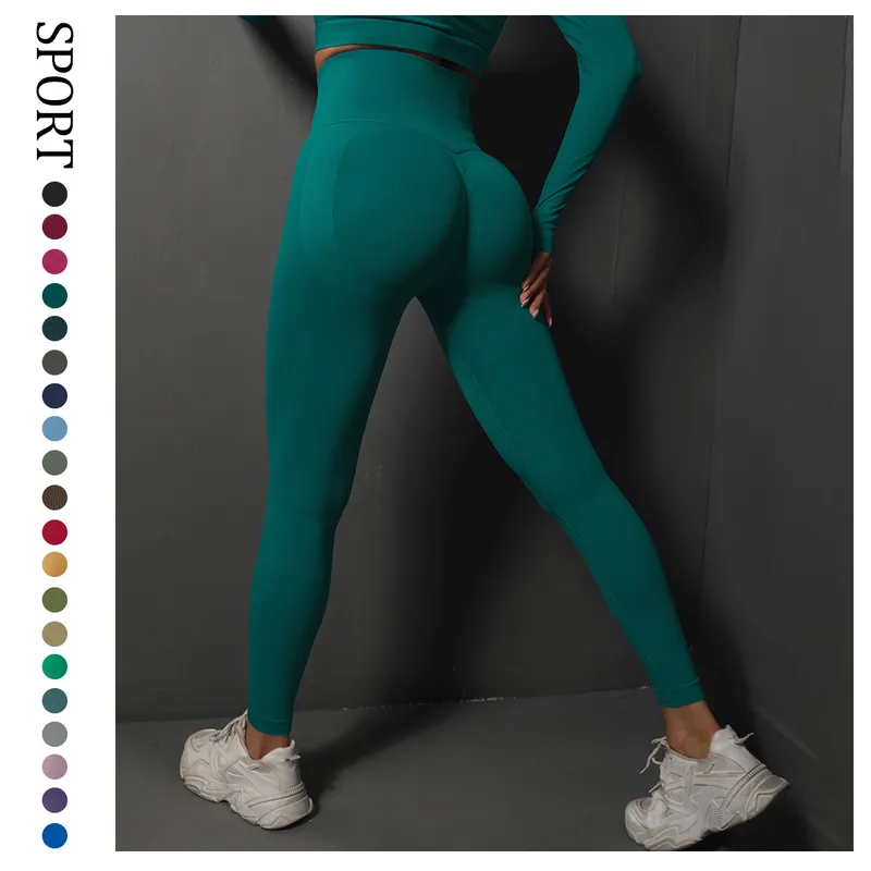 AL0LULU Leggings de cintura alta para mujer, pantalones de yoga con levantamiento de glúteos, pantalones deportivos para correr 