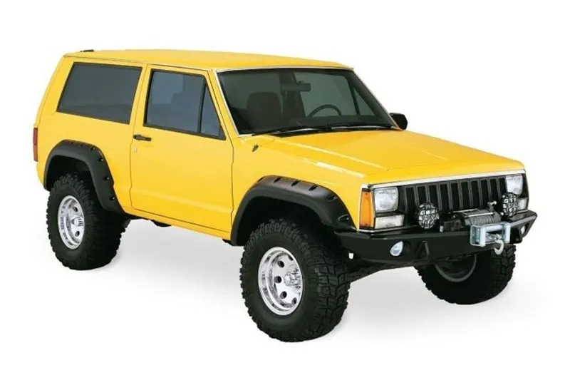 ALETINES DELANTEROS Y TRASEROS BUSHWACKER 2 PUERTAS CUTOUT STYLE CHEROKEE XJ 8401