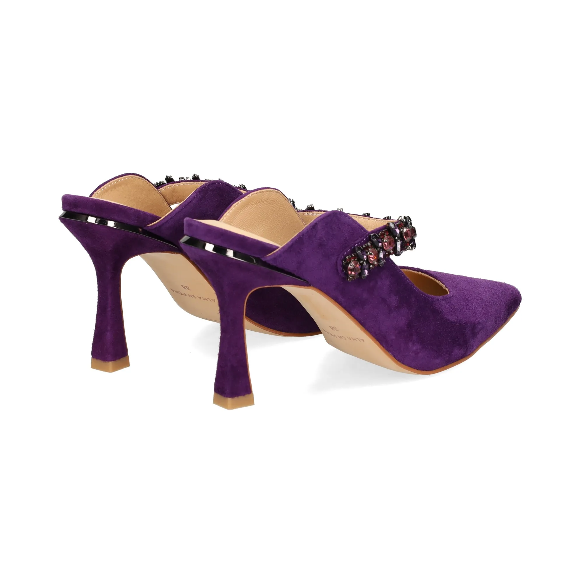 ALMA EN PENA Zuecos de Mujer VIOLETA