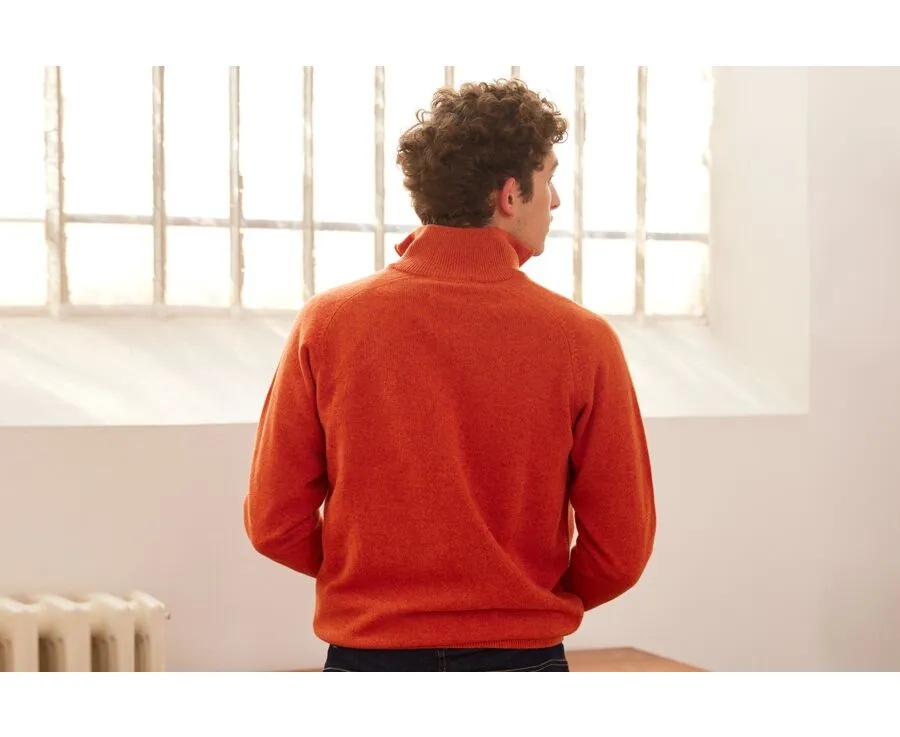 AMBER HALFZIP WOOL SWEATER  KENNETH
