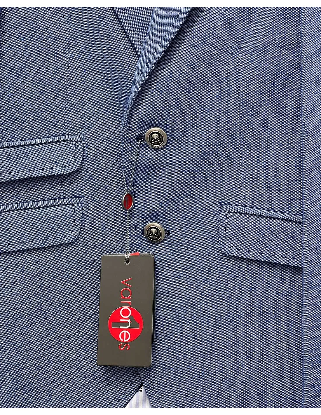 Americana Niño Varones Moda Infantil Azul