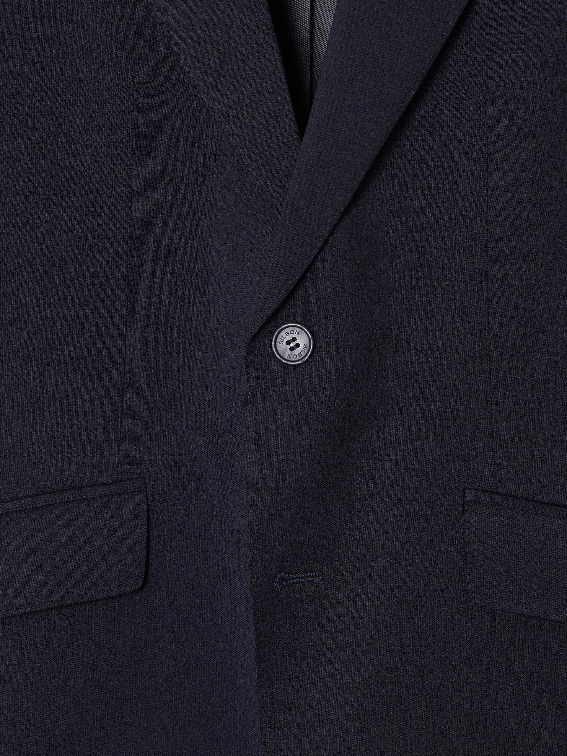 Americana traje natural stretch azul claro