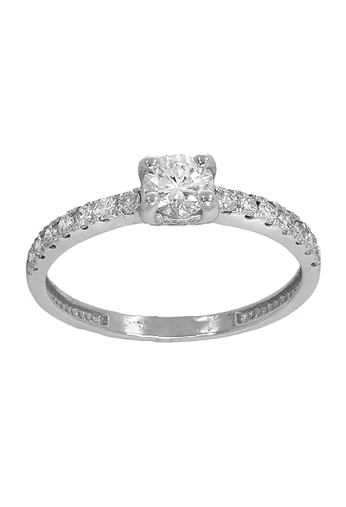 Anillo de compromiso oro blanco y diamantes 026_YZ1209