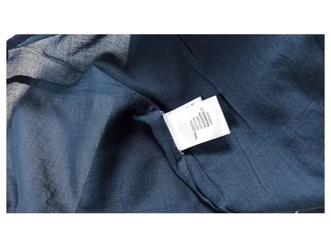 Antik Batik Tops Azul marino 
