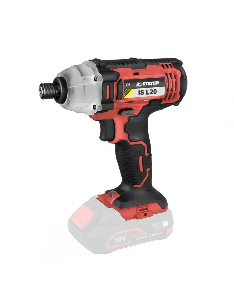 Atornillador de impacto a batería 1/4" Stayer IS L20 | 18V