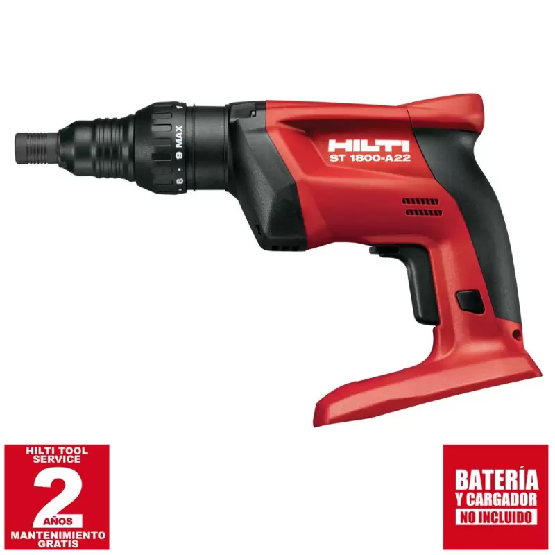 ATORNILLADOR PARA METAL 22V 12NM BARETOOL HILTI ST 1800A22