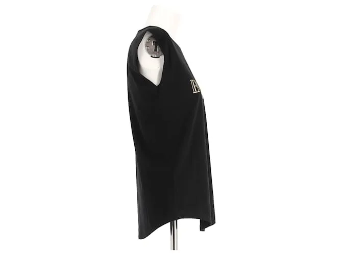 BALMAIN Tops T.fr 38 Algodón Negro 