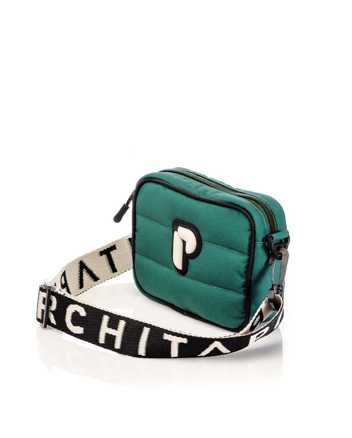 Bandolera Greta Verde Botella