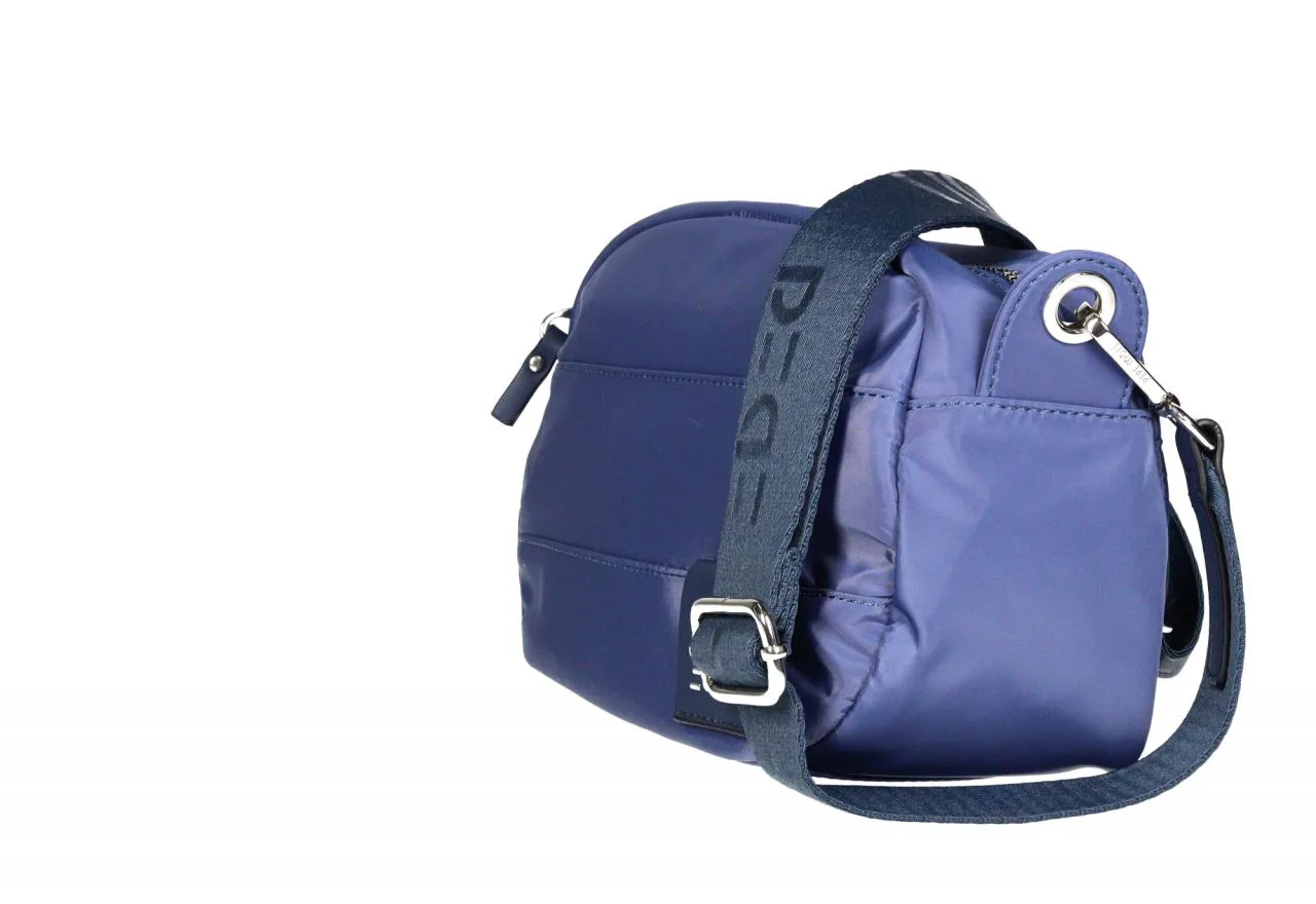 Bandolera Nilon Jeans Banda Logo Metal Asa Cinta Al Tono