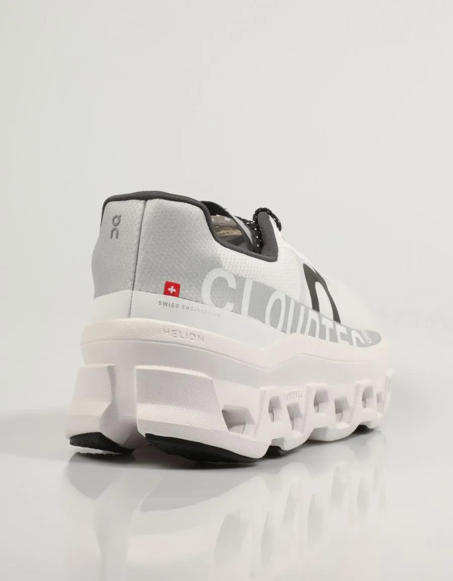  baskets ON RUNNING Cloudmster Exclusive en Blanc 83911