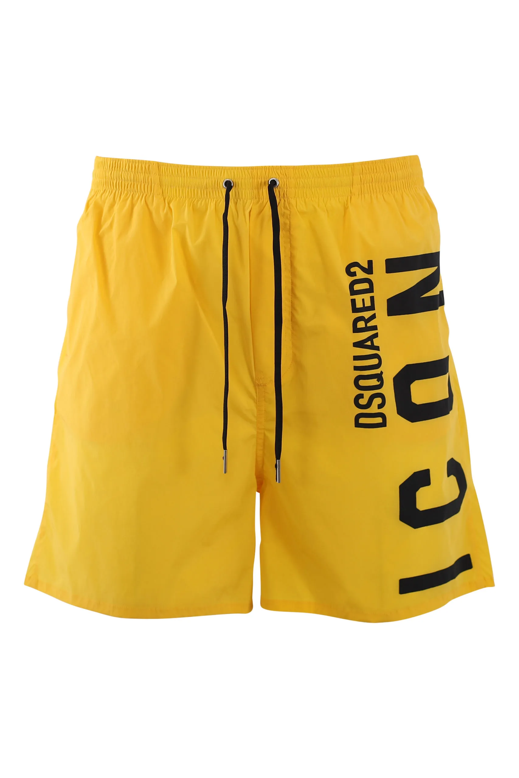 Bañador amarillo con logo 