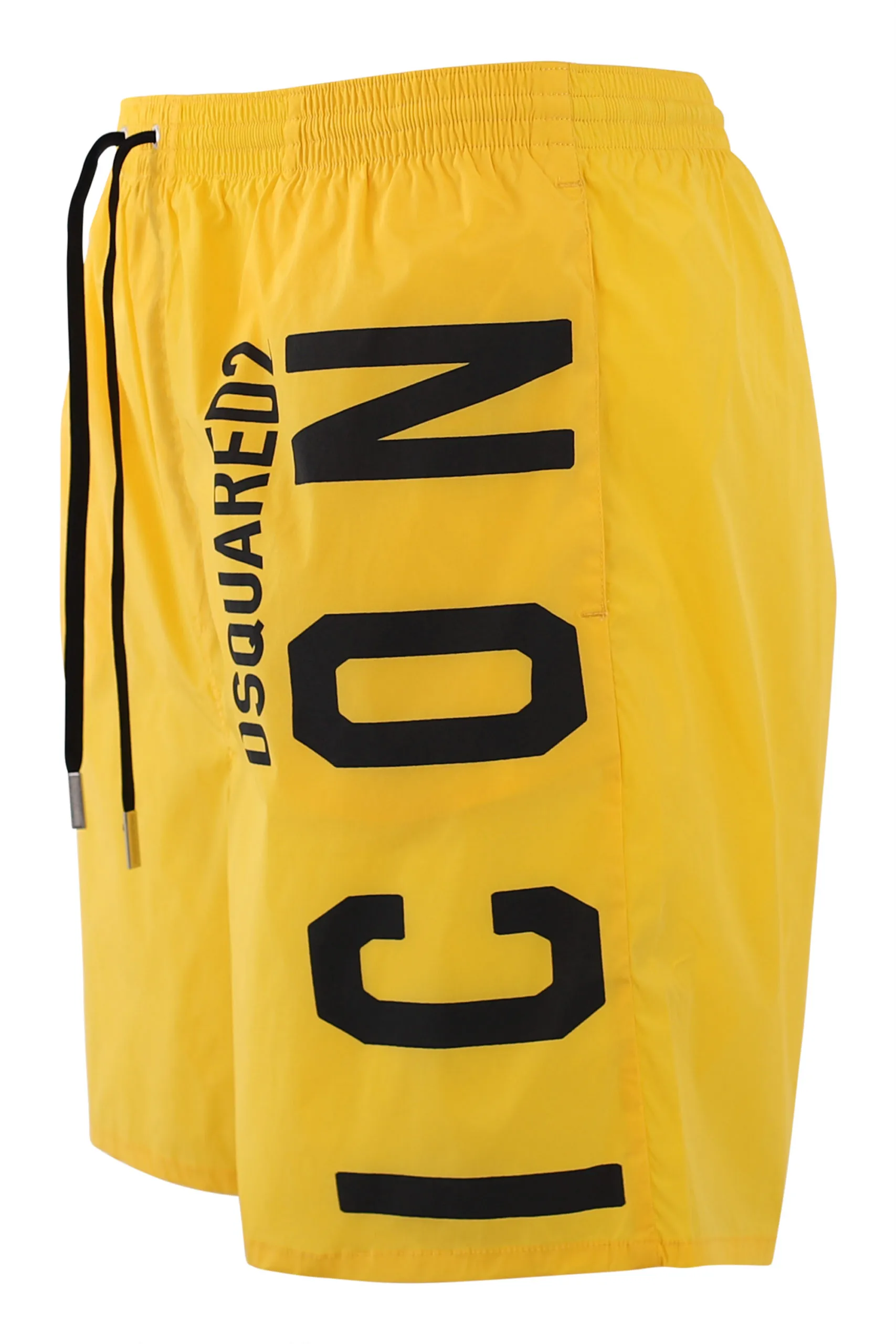 Bañador amarillo con logo 