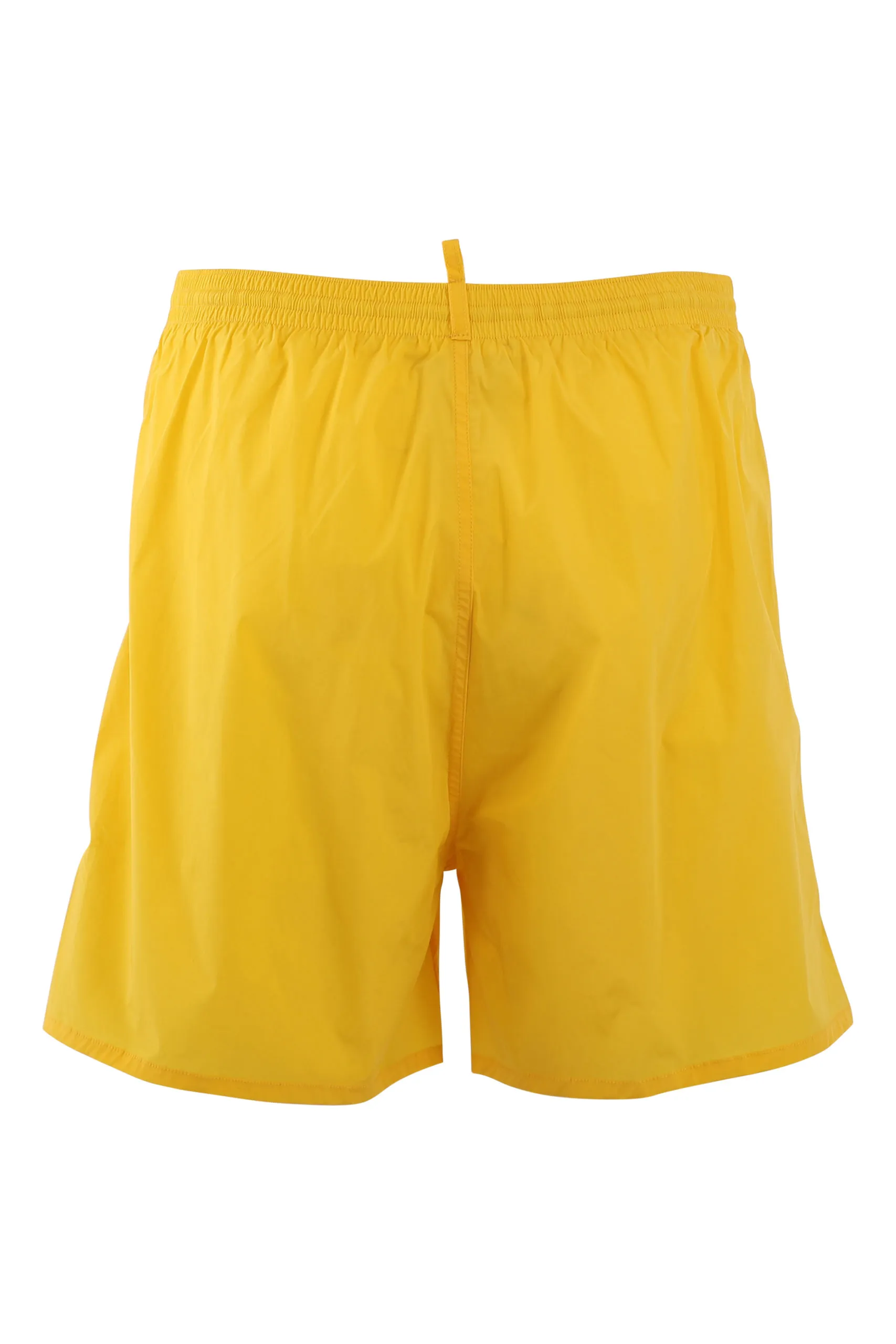 Bañador amarillo con logo 