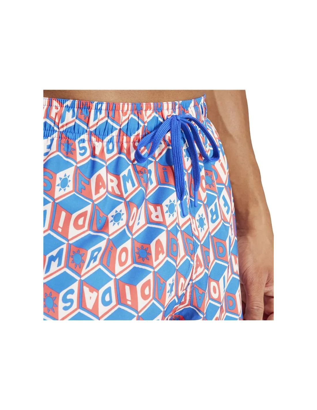 Bañador de Natación adidas Farm 3 Bandas Clx Hombre Azul