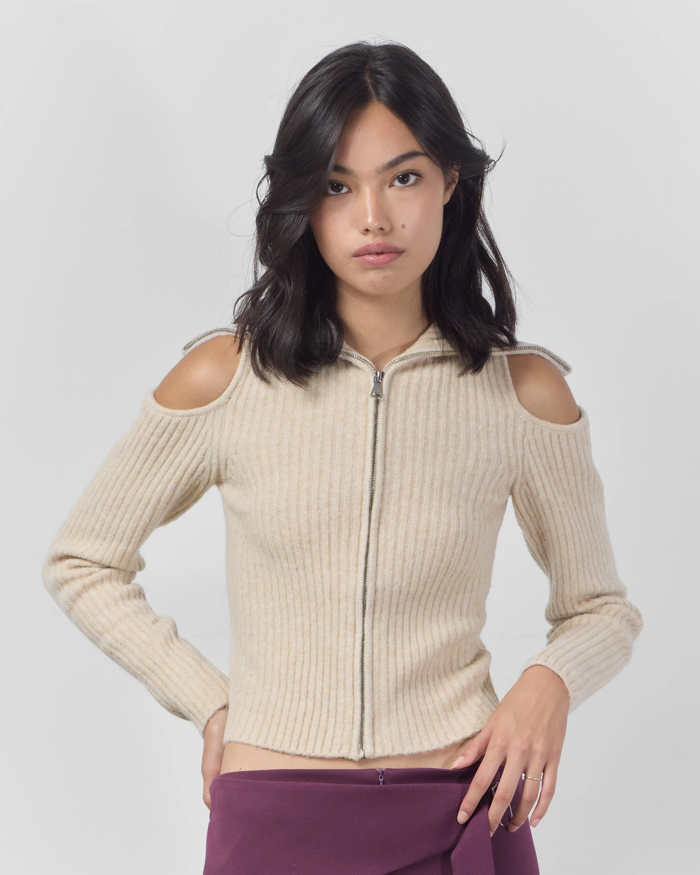 Beige Masque Jacket