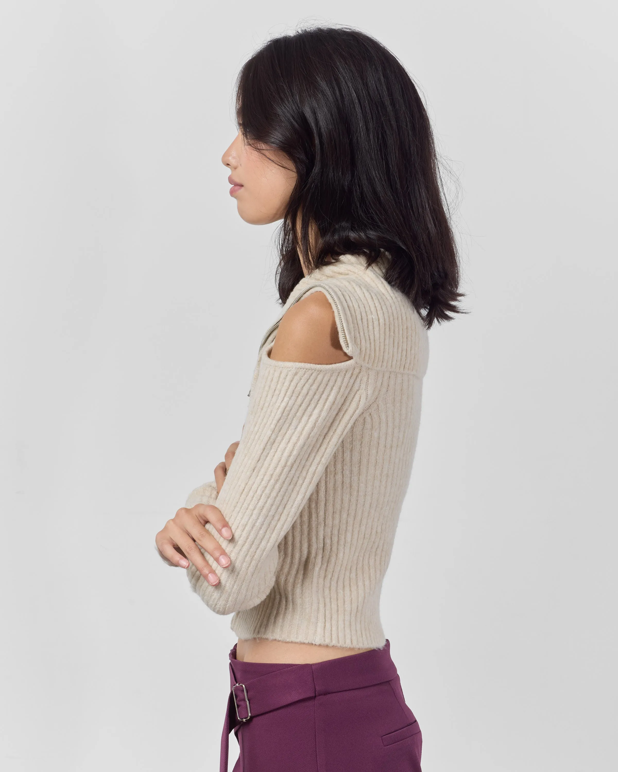Beige Masque Jacket