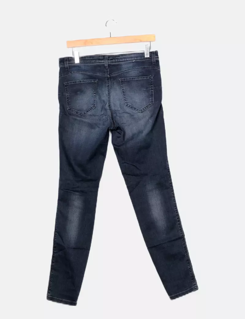 Benetton Pantalón denim básico