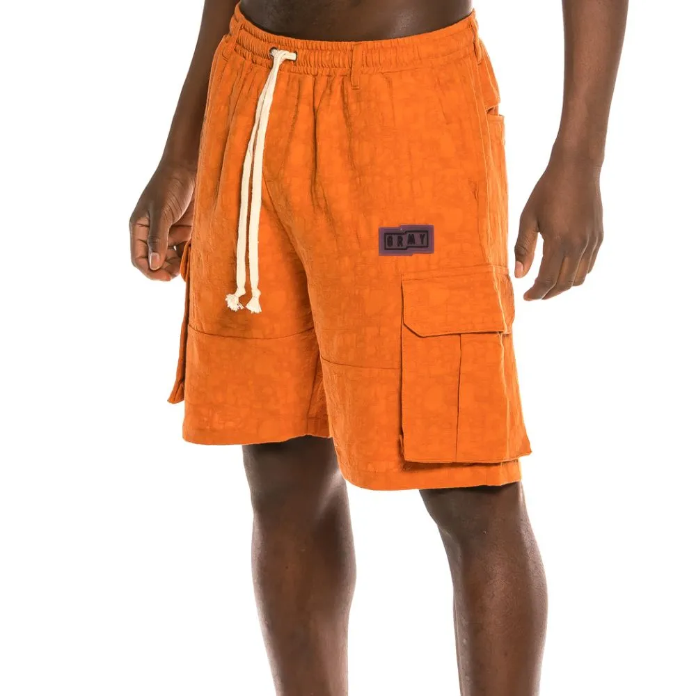 BERMUDA CARGO GRIMEY "LIVEUTION"  BROWN | SPRING 21