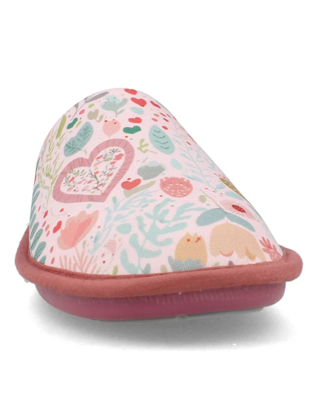 BIORELAX  ZAPATILLAS CASA MUJER FLORES COLORETE