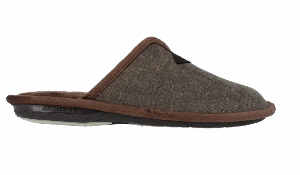 BIORELAX  ZAPATILLAS HOMBRE TABACO PUNTERA CERRADA