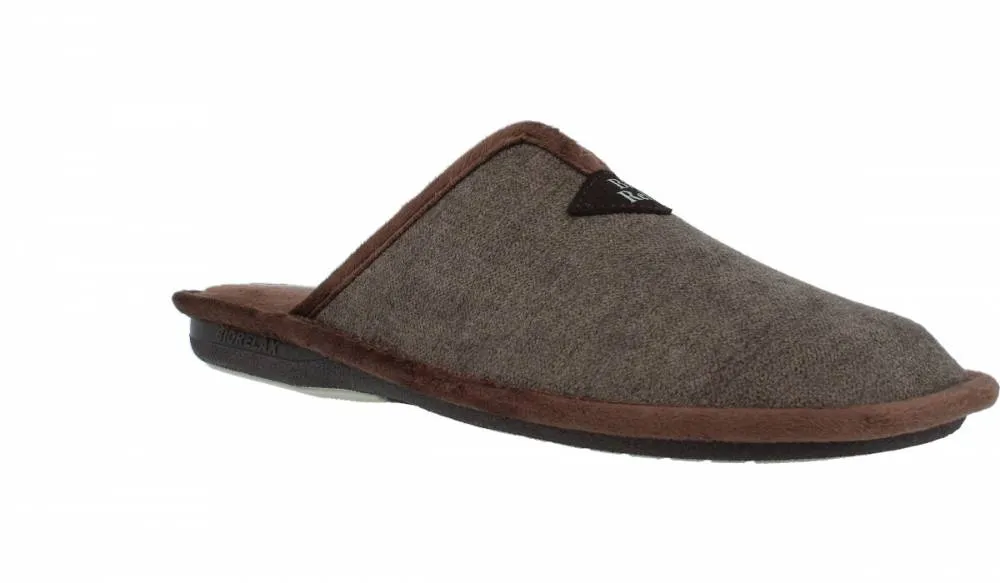 BIORELAX  ZAPATILLAS HOMBRE TABACO PUNTERA CERRADA