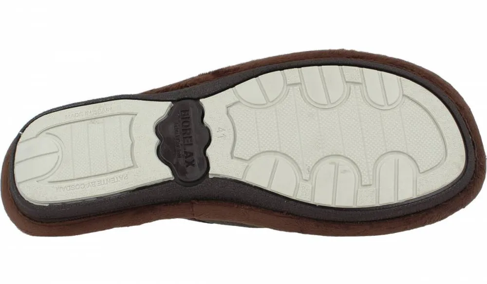 BIORELAX  ZAPATILLAS HOMBRE TABACO PUNTERA CERRADA