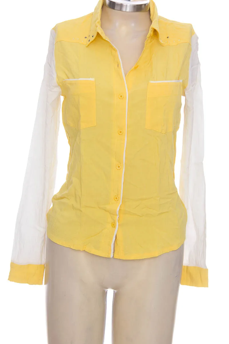 BLUSA COLOR AMARILLO  BISSLI