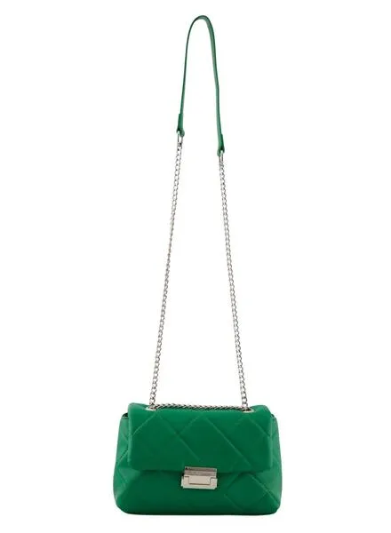 Bolso Pieces Nulla Acolchado para Mujer Verde