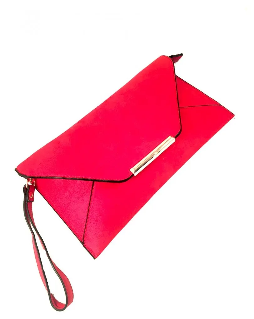 BOLSOS DE DIARIO  O FIESTA CARTERAS ANTELINA ROJOS