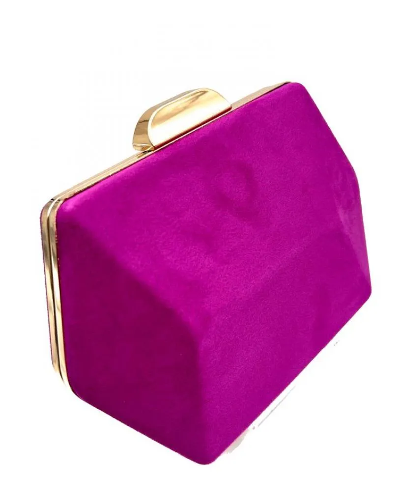 BOLSOS DE FIESTA BUGAMBILIAS CON ORIGINAL DISEÑO GEOMETRICO