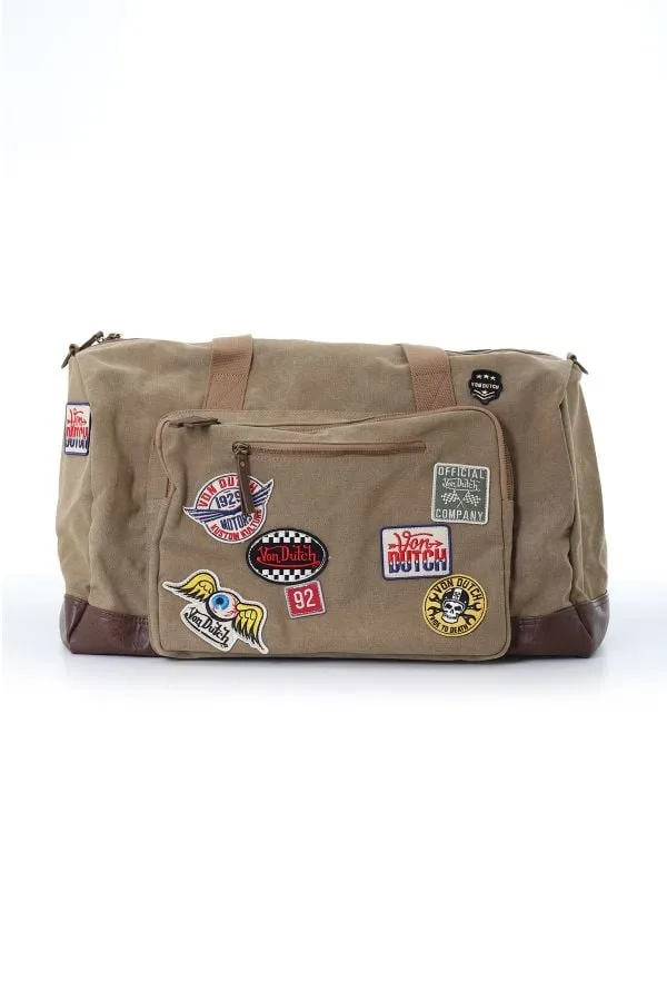 Bolsos Hombre Von Dutch Vd Cult Taupe/Marron