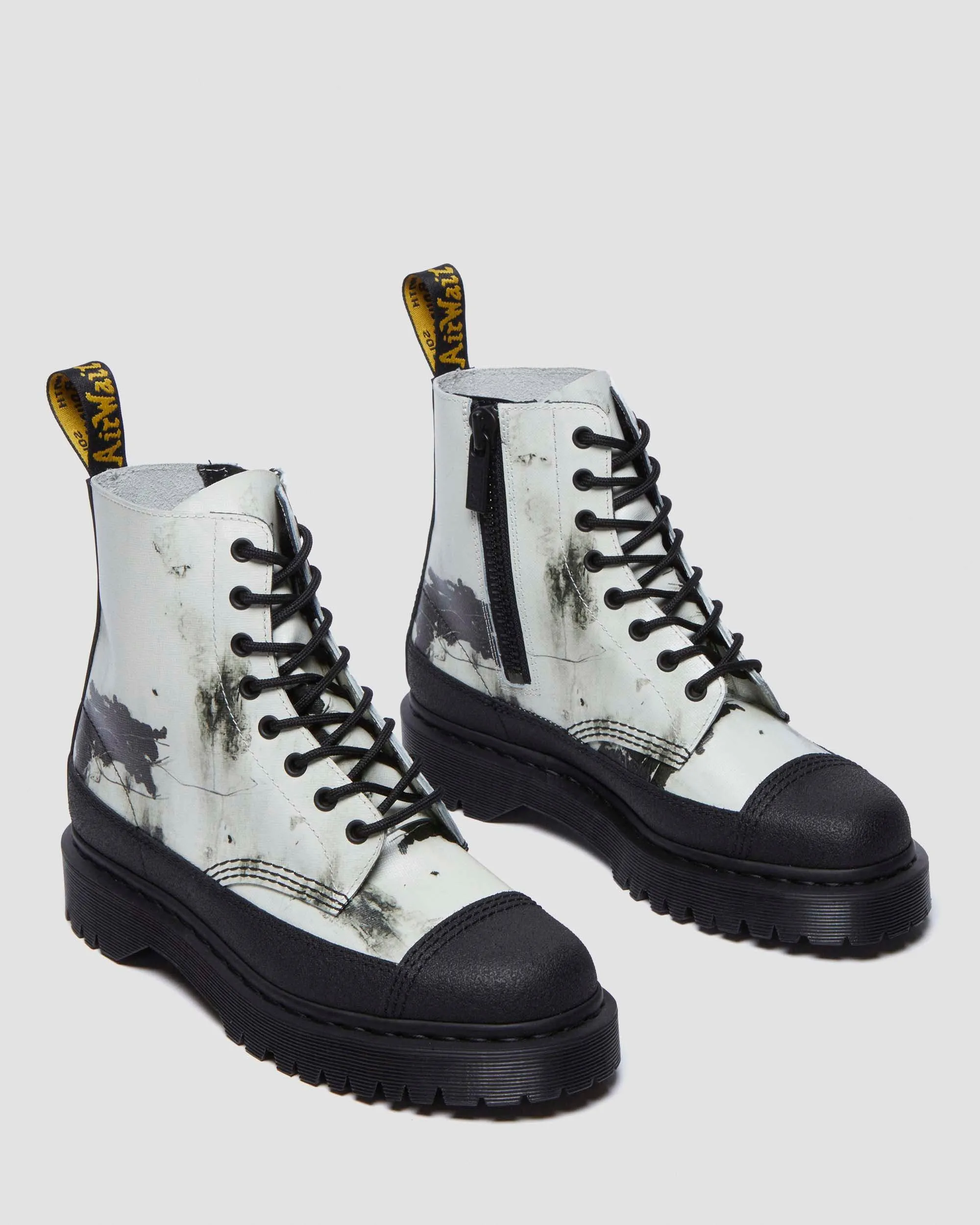 Botas 1460 Nine Inch Nails de piel y goma