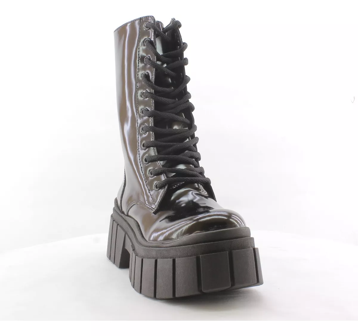 Botas Borcegos Acordonados Plataforma Altos Dama 905 Carg