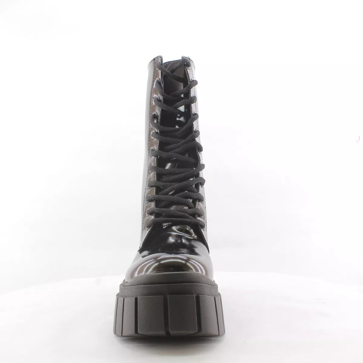 Botas Borcegos Acordonados Plataforma Altos Dama 905 Carg