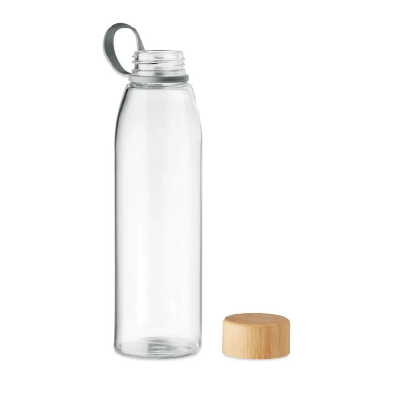 Botella publicitaria de cristal de 500 ml. Fjord White