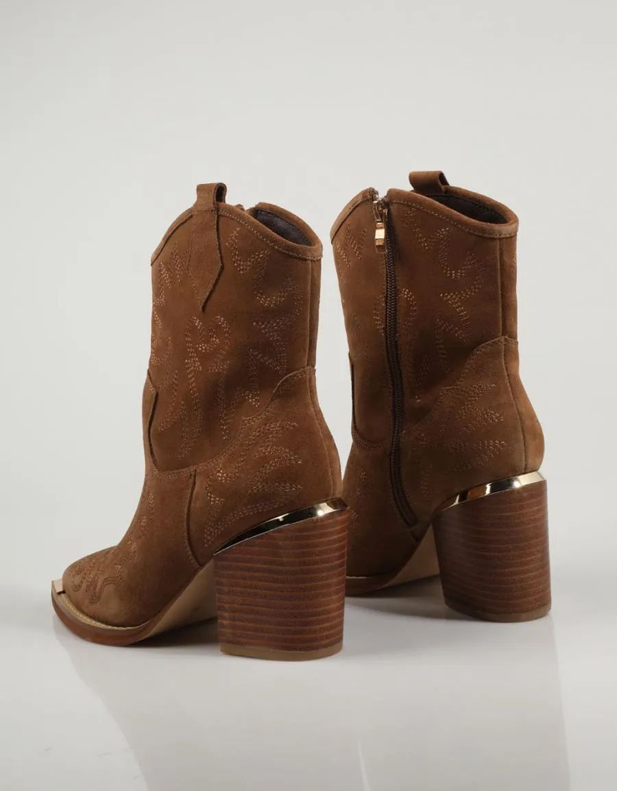  botines ALMA EN PENA 257 en Cuero 80809