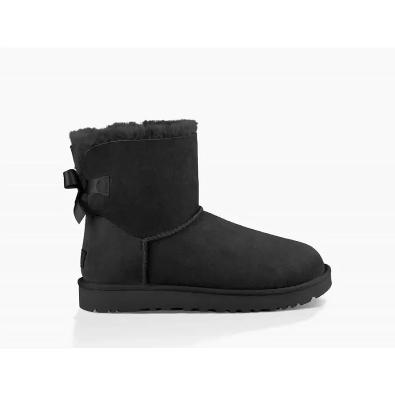 Botines de mujer Mini Bayley Bow II UGG (negro) para mujer