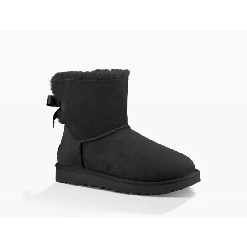 Botines de mujer Mini Bayley Bow II UGG (negro) para mujer