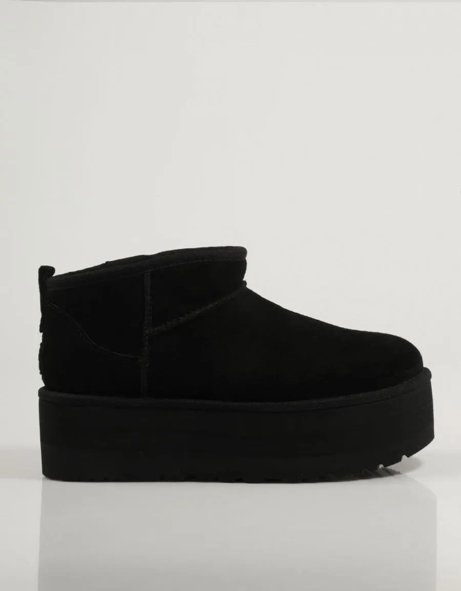  bottines UGG W Cassic Ultra Mini Platform en Noir 84041
