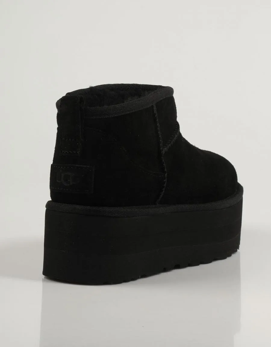  bottines UGG W Cassic Ultra Mini Platform en Noir 84041