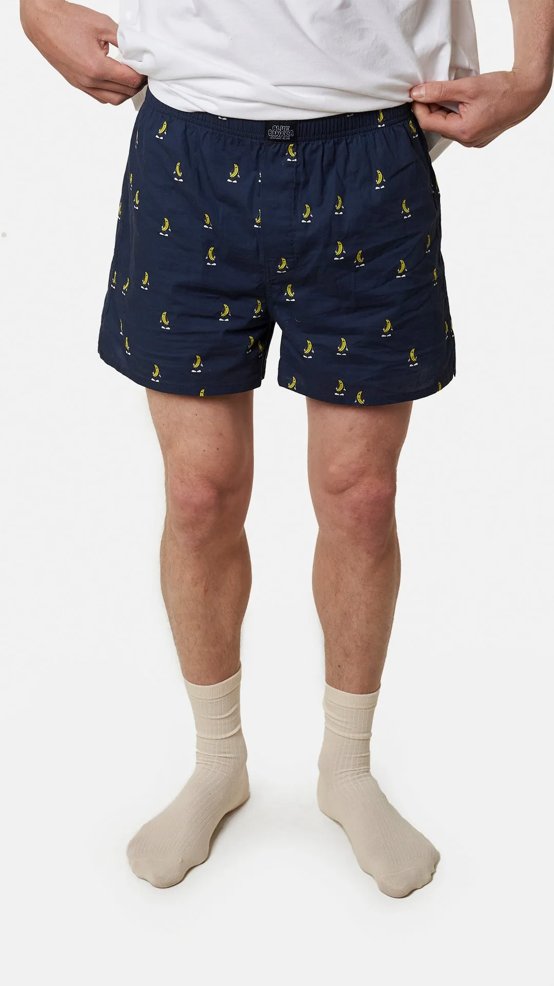 BOXERS BANANA AZUL MARINO